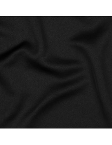 Königlicher Satin-Stoff - Schwarz