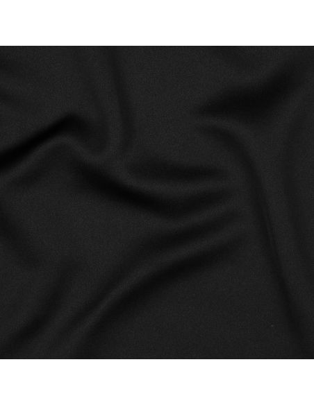 Königlicher Satin-Stoff - Schwarz