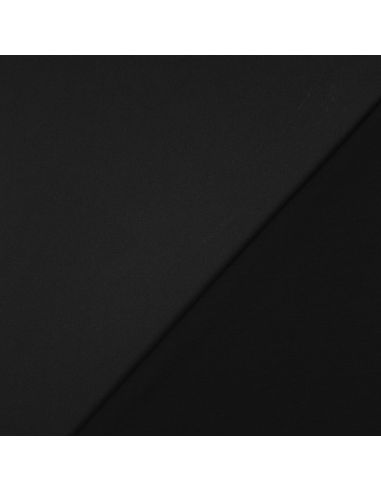 Königlicher Satin-Stoff - Schwarz