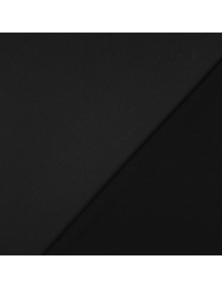 Königlicher Satin-Stoff - Schwarz