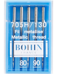 Maschinennadeln mit Metallfaden Bohin