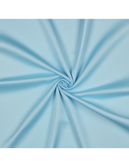 Königsblauer Satin-Stoff - Himmelblau