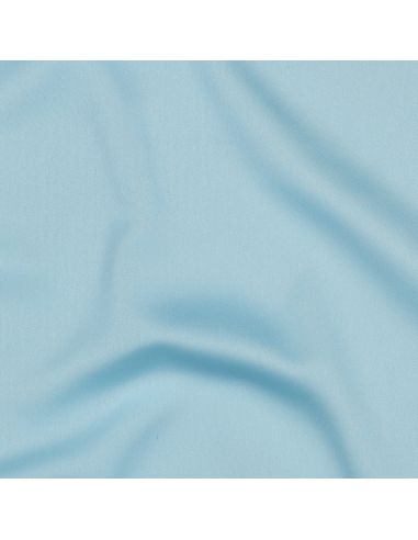 Königsblauer Satin-Stoff - Himmelblau