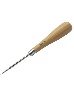 Bohin Ahle mit langem Holzgriff