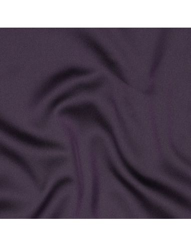 Königlicher Satin-Stoff - Aubergine