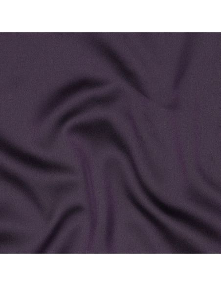 Königlicher Satin-Stoff - Aubergine
