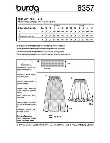 Rockmuster - Burda 6357