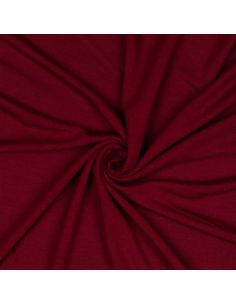 Tencel Modal Jersey Stoff - Dunkelrot