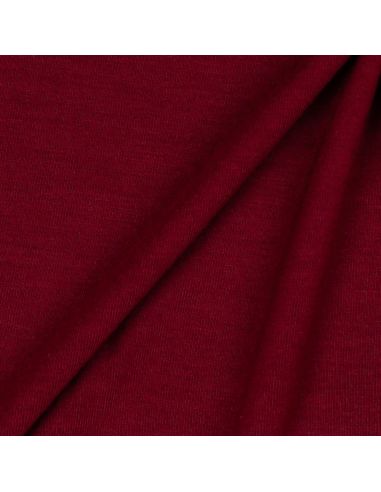 Tencel Modal Jersey Stoff - Dunkelrot