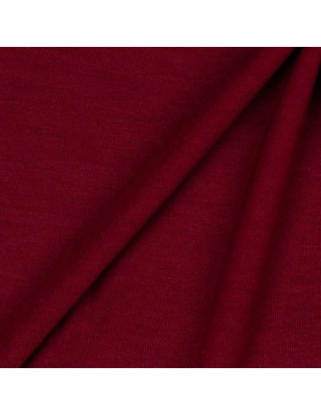 Tencel Modal Jersey Stoff - Dunkelrot
