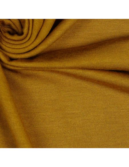 Tencel Modal Jersey Stoff - Senf