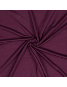 Tencel Modal Jersey Stoff - Aubergine