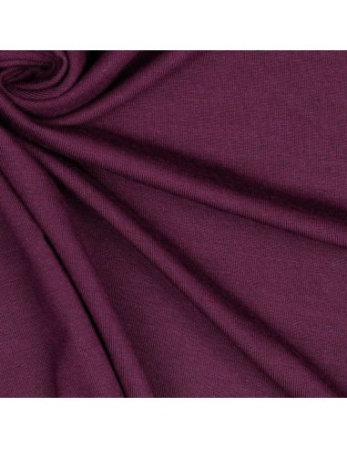 Tencel Modal Jersey Stoff - Aubergine