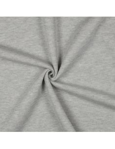 Glitzernder Sweatstoff - Grau