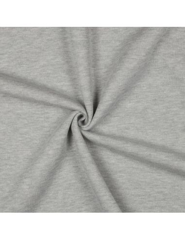 Glitzernder Sweatstoff - Grau
