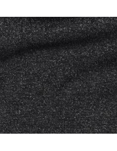 Glitzernder Sweatstoff - Schwarz 2
