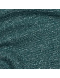Glitzernder Sweatstoff - Petrolblau 2