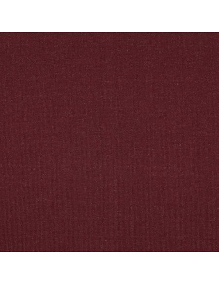 Glitzernder Sweatstoff - Aubergine