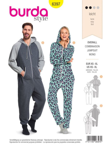 Kombinationsmuster - Burda 6397