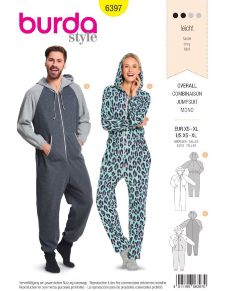 Kombinationsmuster - Burda 6397