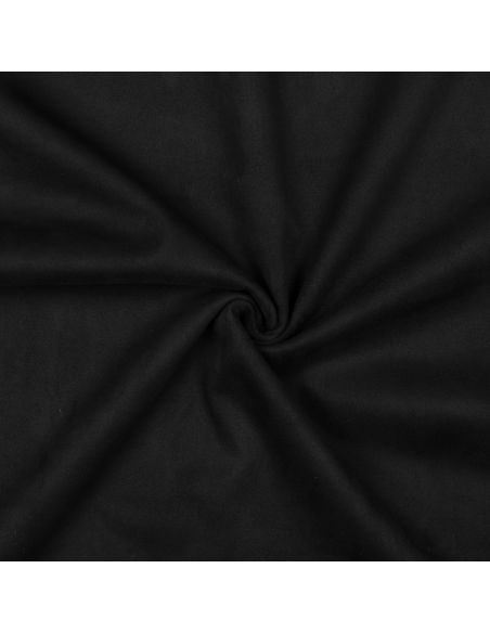 Stretch-Wildlederstoff - Schwarz