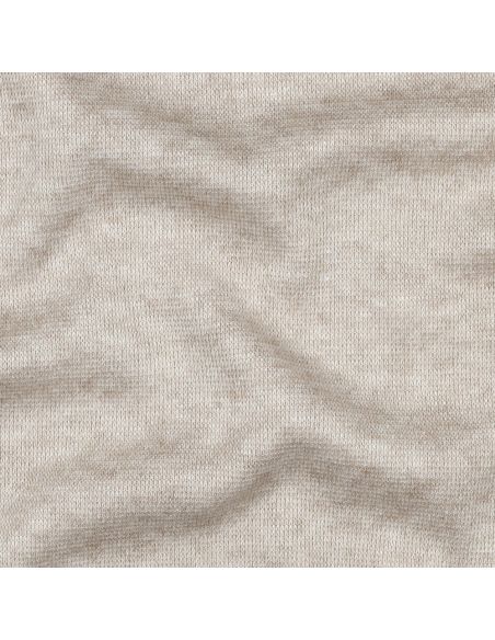 Gestrickter Mischgewebestoff - Beige