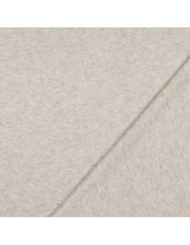 Gestrickter Mischgewebestoff - Beige