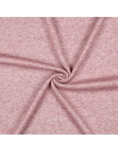 Gestrickter Mischgewebestoff - Mauve