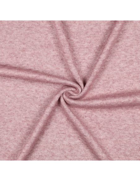 Gestrickter Mischgewebestoff - Mauve
