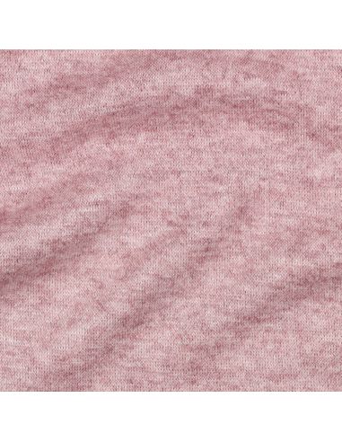 Gestrickter Mischgewebestoff - Mauve