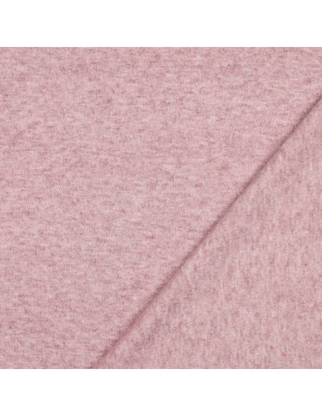 Gestrickter Mischgewebestoff - Mauve