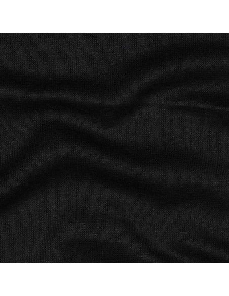 Gestrickter Mischgewebestoff - Schwarz