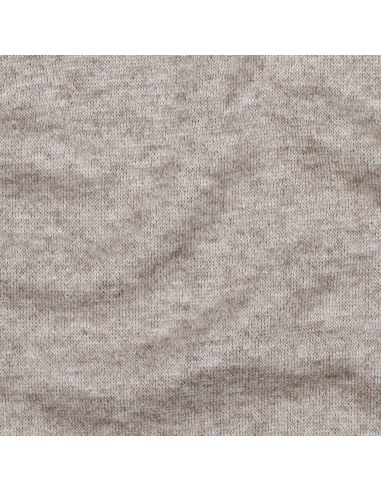 Gestrickter Mischgewebestoff - Taupe