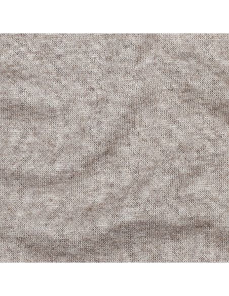 Gestrickter Mischgewebestoff - Taupe
