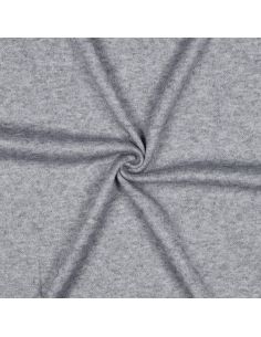 Gestrickter Mischgewebestoff - Marineblau