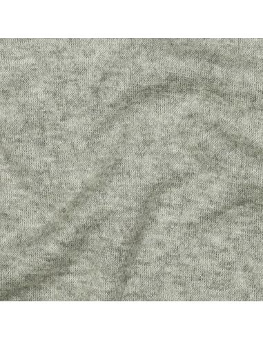 Gestrickter Mischgewebestoff - Mandelgrün