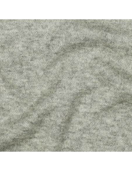 Gestrickter Mischgewebestoff - Mandelgrün
