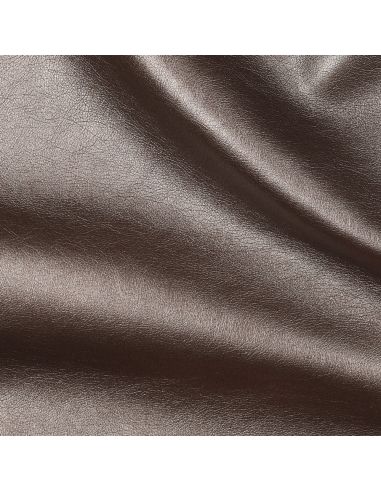 Kunstlederstoffe für Bekleidung - Metallisches Braun