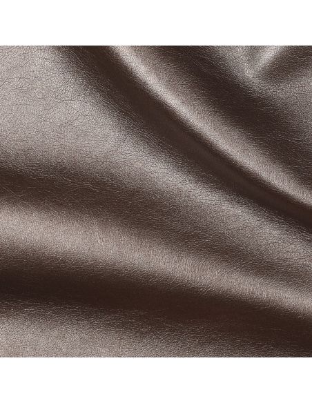 Kunstlederstoffe für Bekleidung - Metallisches Braun