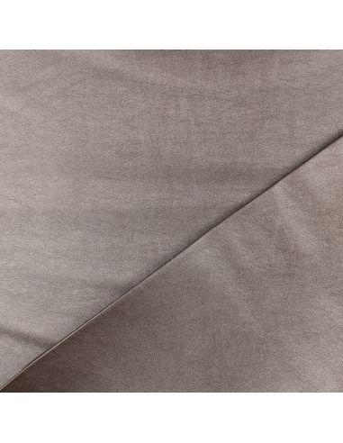 Kunstlederstoffe für Bekleidung - Metallisches Braun