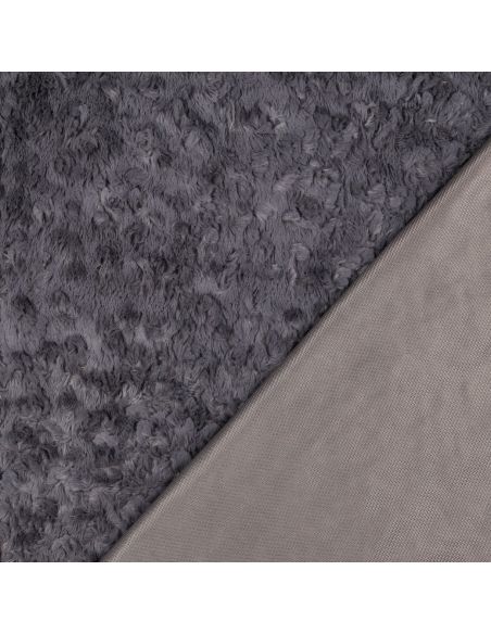 Kunstfellstoff - Grau