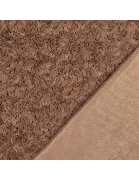 Falscher Pelzstoff - Mocha