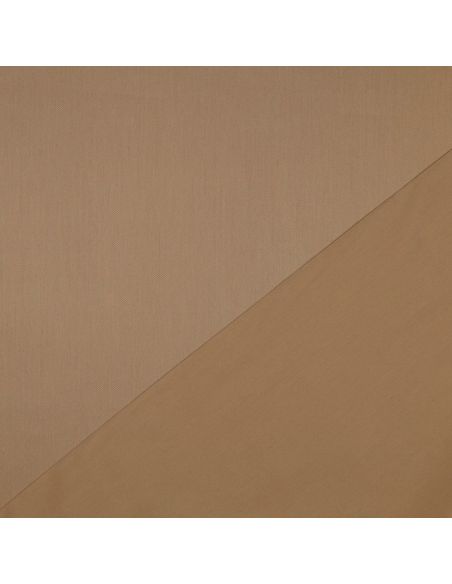 Baumwollsatin-Stoff - Zimt