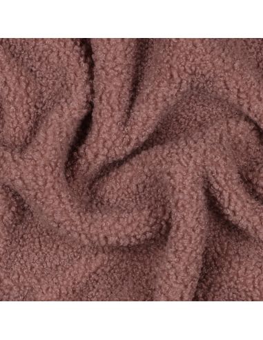Doppelseitiger Teddy-Fleece-Stoff - Blush