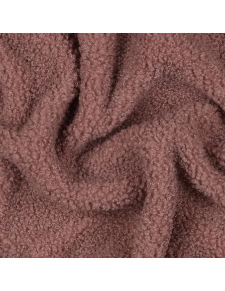 Doppelseitiger Teddy-Fleece-Stoff - Blush