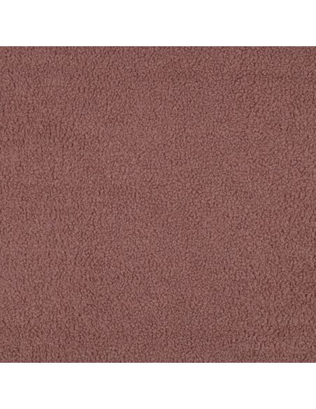 Doppelseitiger Teddy-Fleece-Stoff - Blush