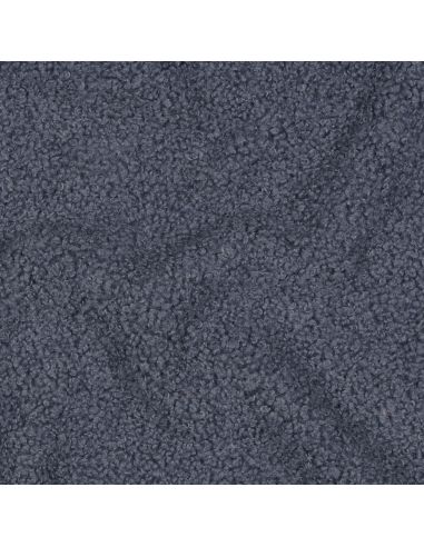 Doppelseitiger Teddy-Fleece-Stoff - Jeans