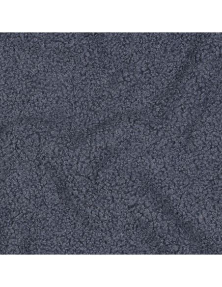 Doppelseitiger Teddy-Fleece-Stoff - Jeans
