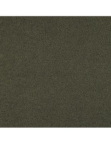 Doppelseitiger Teddy-Fleece-Stoff - Khaki