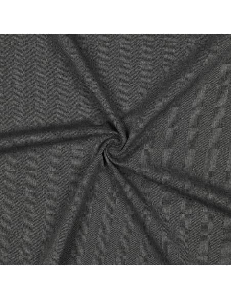Großes Stretch-Zickzackmuster-Gewebe - Grau